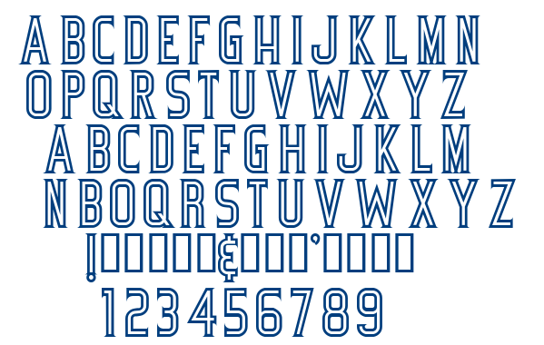 Bicycle font