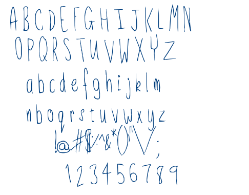 Just for fun font
