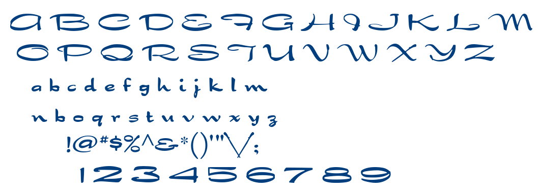 Dragonfly font