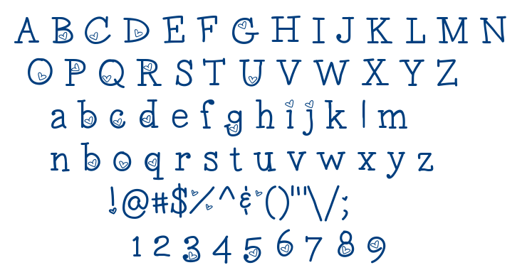 LoveNess Two font