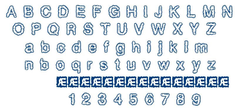 Pixel Krud font