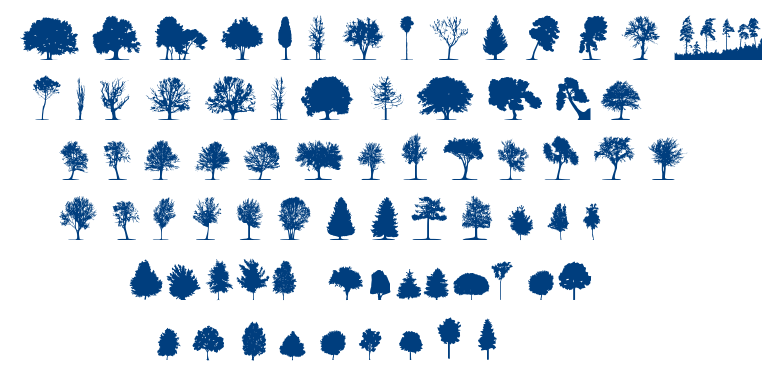 Trees TFB font