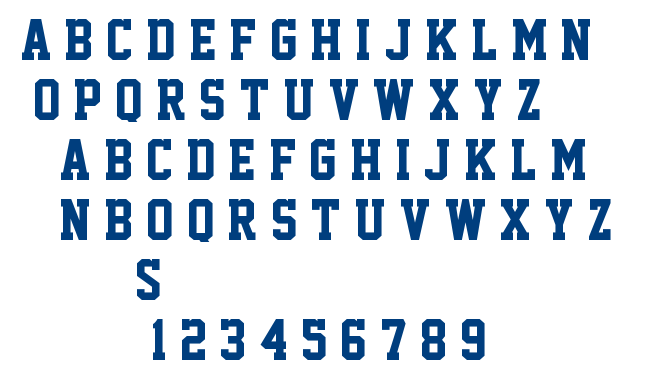 Academic M54 font