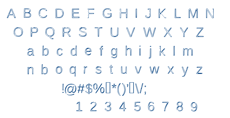 Awesome Outline font