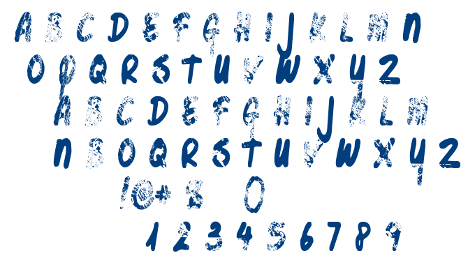 Bottle Shop Faded font