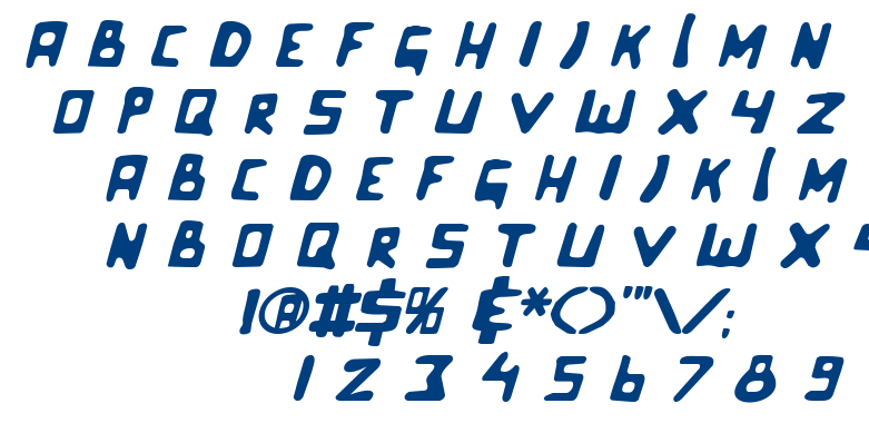 Celluloid Bliss font