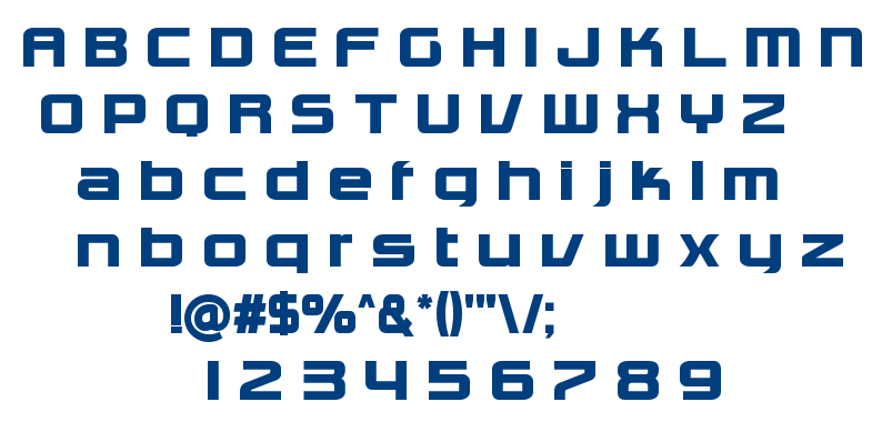 Charlie Brown M54 font