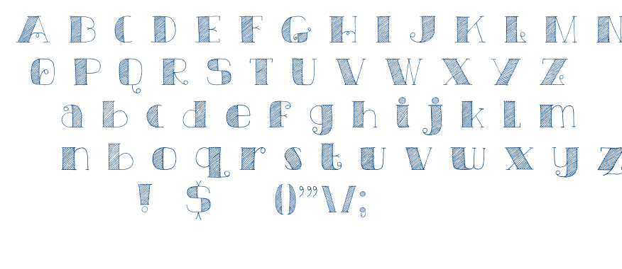 DK Carte Blanche font