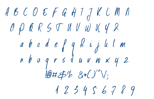 DK Kusukusu font