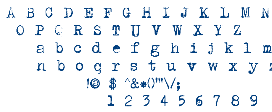 DK P.I. font