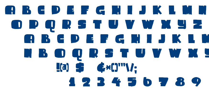 DK Sammy Boy font