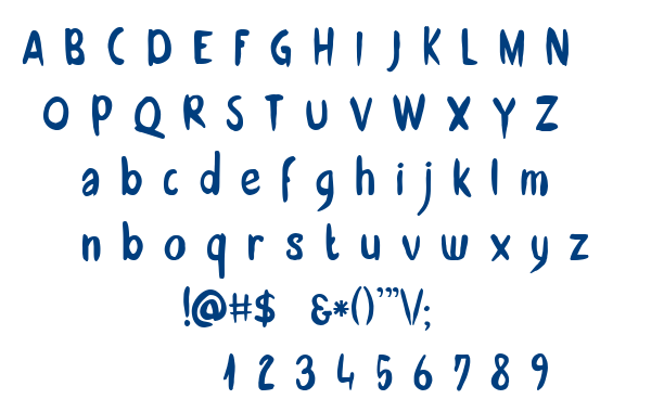 DK Zonnig font