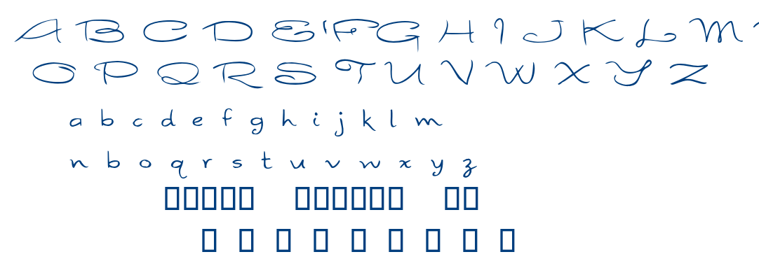 First Impressions font