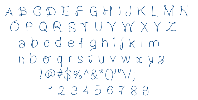 Gaelleing font