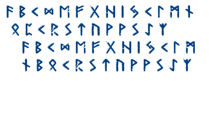 Gunfjaun Runic font