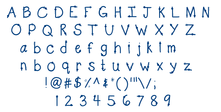 KB Peppy font