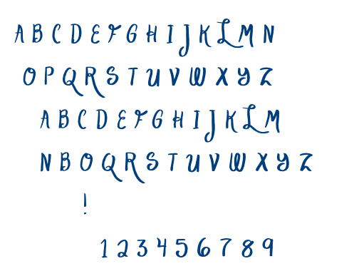 Lake Script font