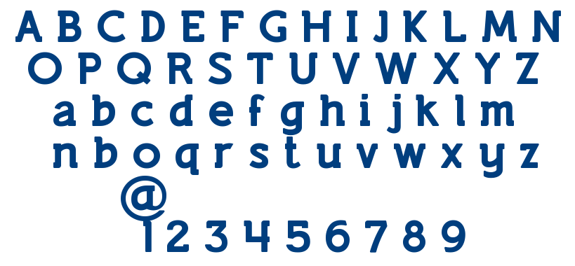 Lifestyle Marker M54 font