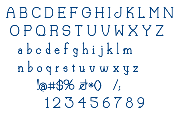 Lorena font