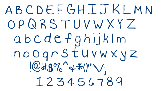 MTF Becki font