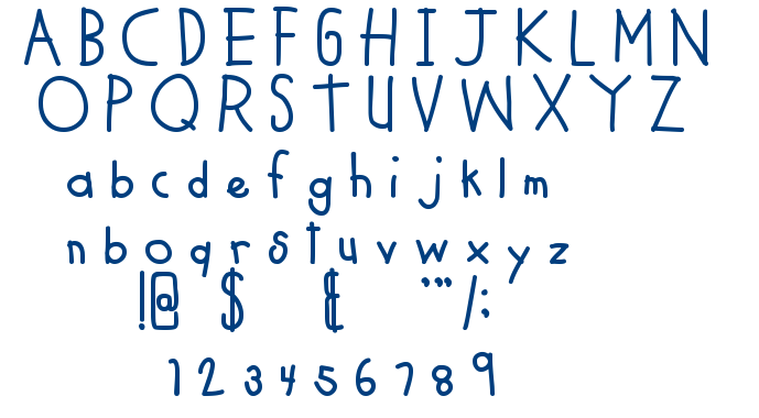 MTF Cool Kid Fat font