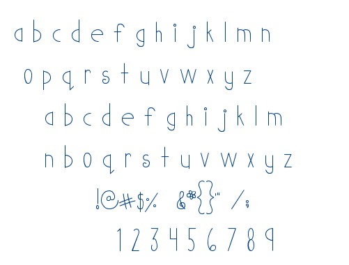 MTF Cutie Patootie font