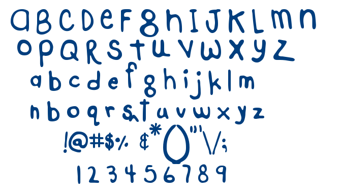 MTF Hello Again font