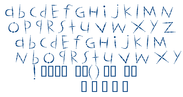 Magicstics font
