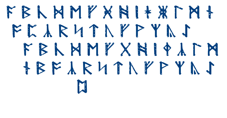 Modraniht Runic font
