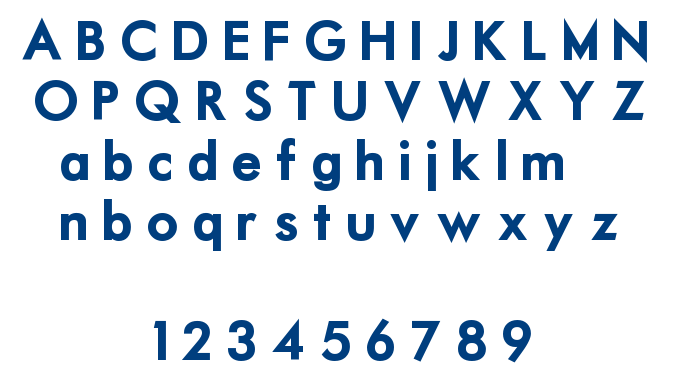 Motor Oil 1937 M54 font