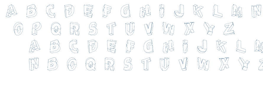 Perspectivo TFB font