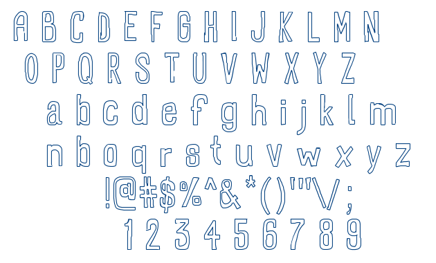 Recto font