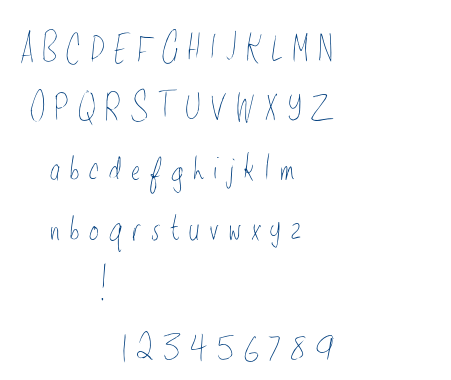 Shanty Hand font
