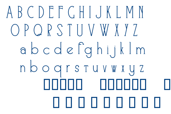 Skyliner font