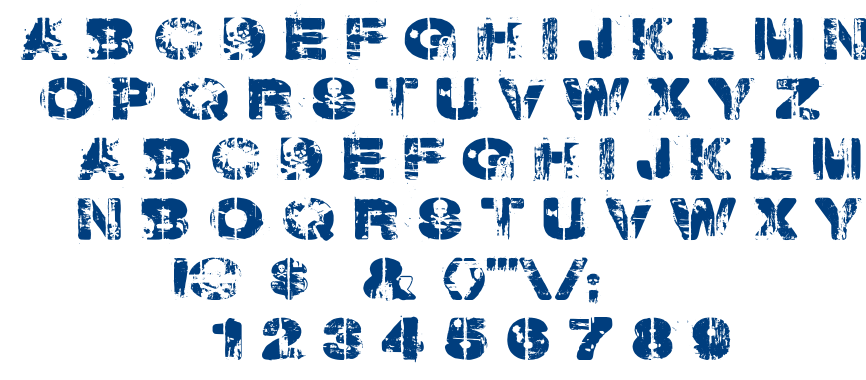 Weekend Warrior font