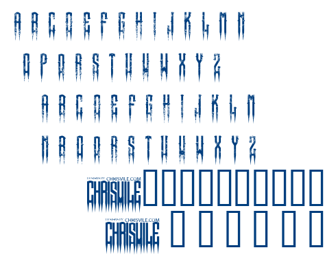 XSpiked font