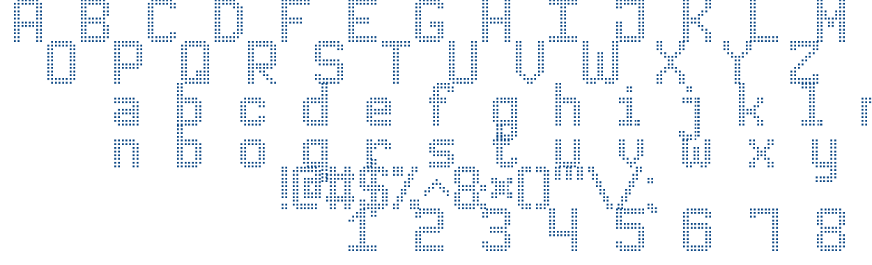 Advanced Dot Digital-7 font