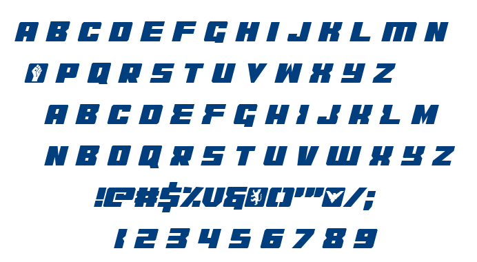 C.O.D.E.R. font