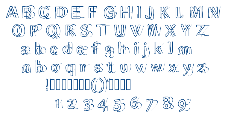 Double font