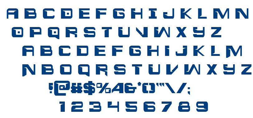 Interdiction font