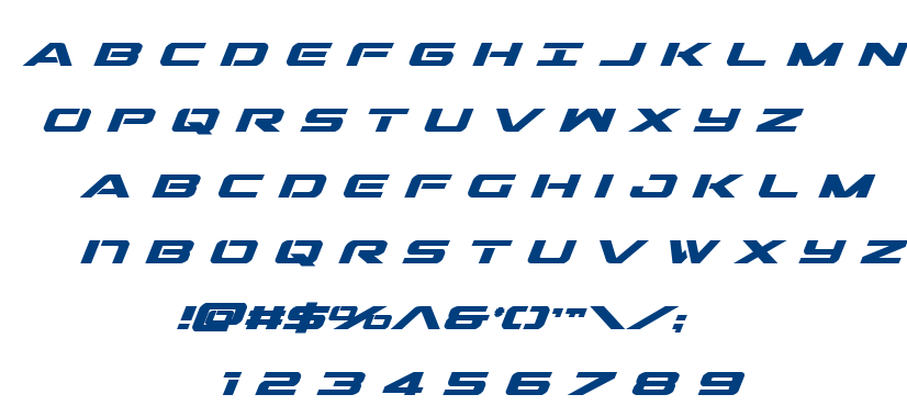 Outrider font