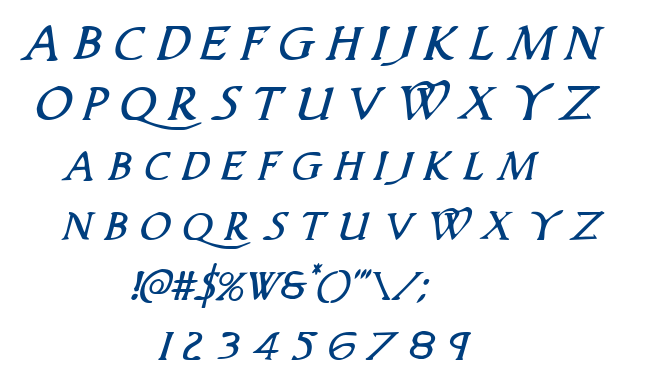 Woodgod font
