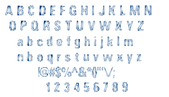 Angioma Aoe font