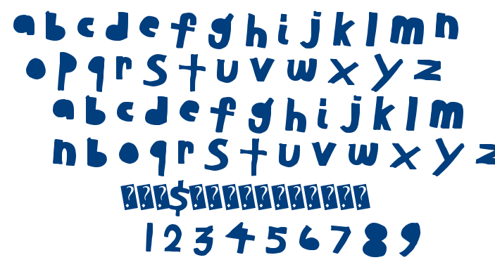 Another Student font