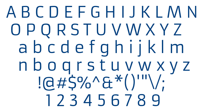 Armata font