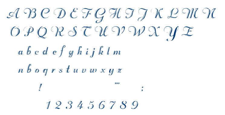 Beachman Script font