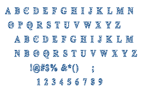 CF Deco 1492 font