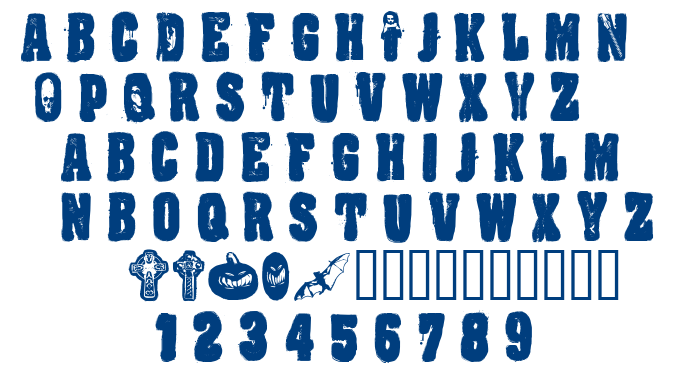 CF Night Of The Damned font