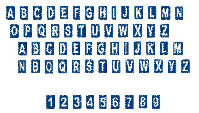 CF Tissus font