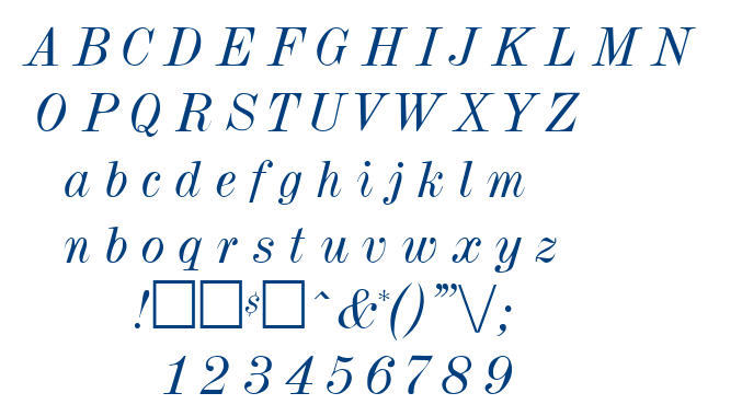 Dubiel font